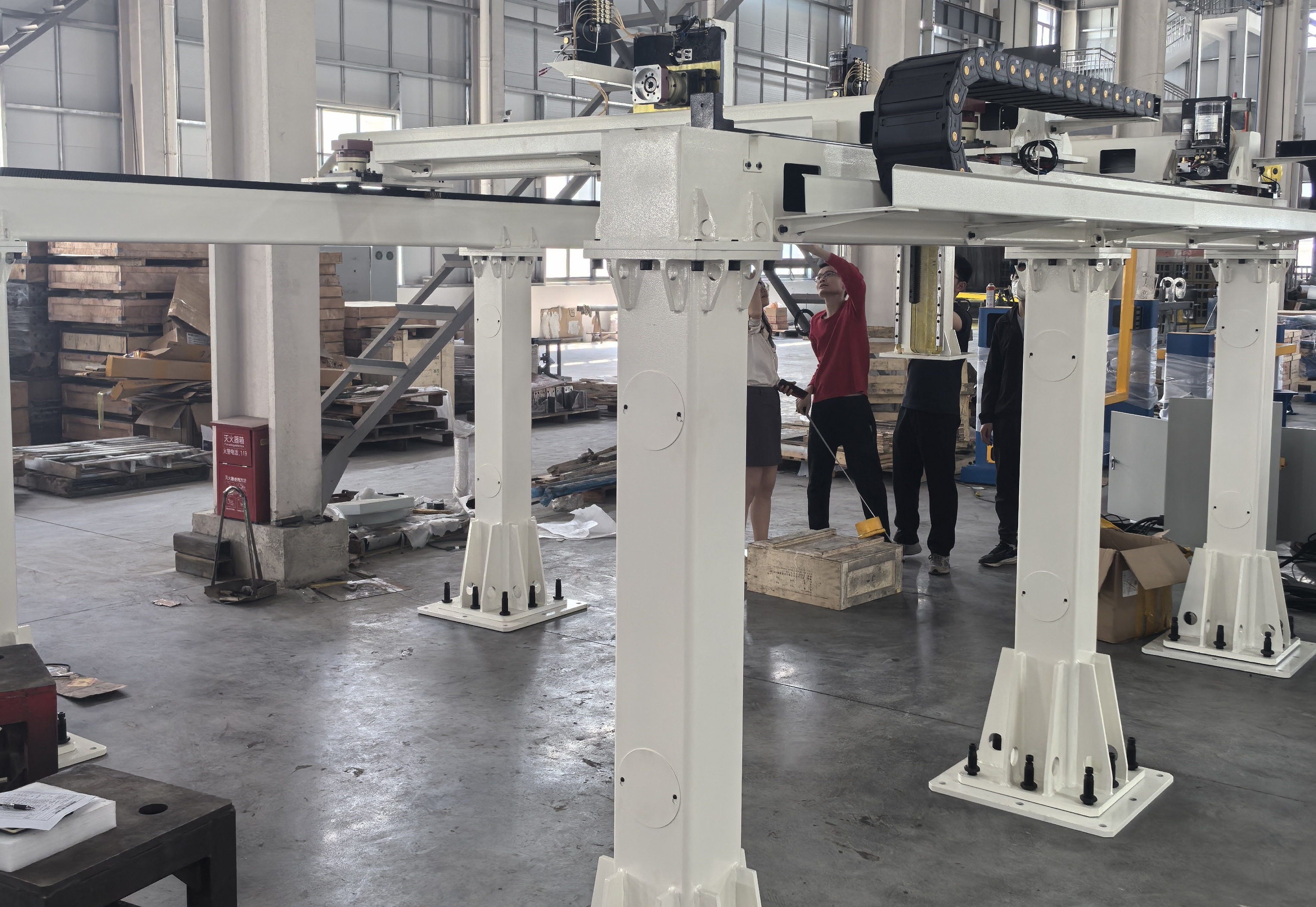 分揀機器人桁架  天軌